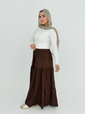 Pearl skirt in Brown