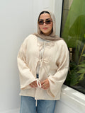 LUNA top in Beige