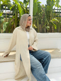 ALMA long shirt in Beige
