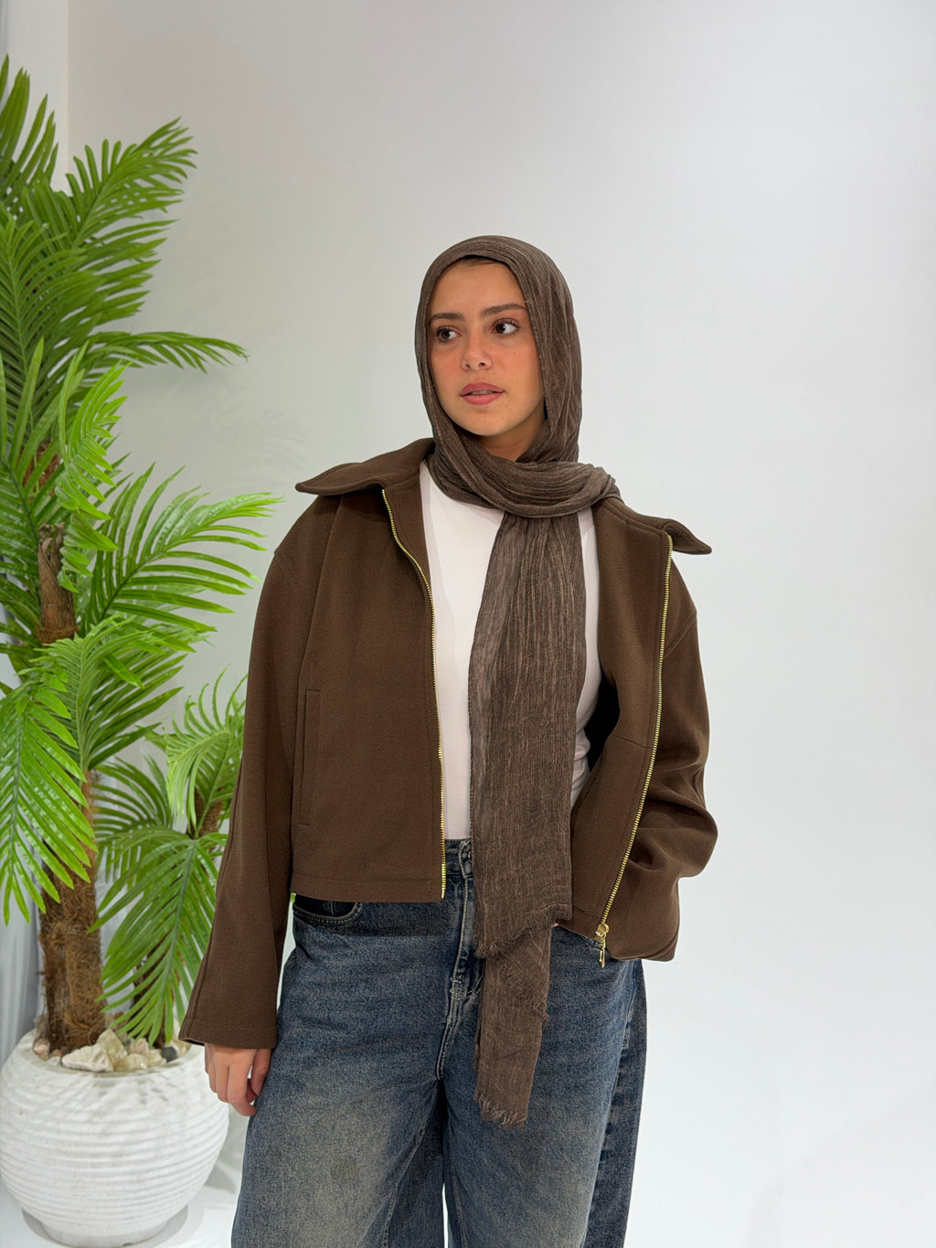 Aura Jacket - Brown