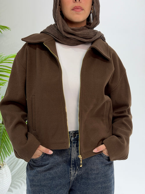 Aura Jacket - Brown