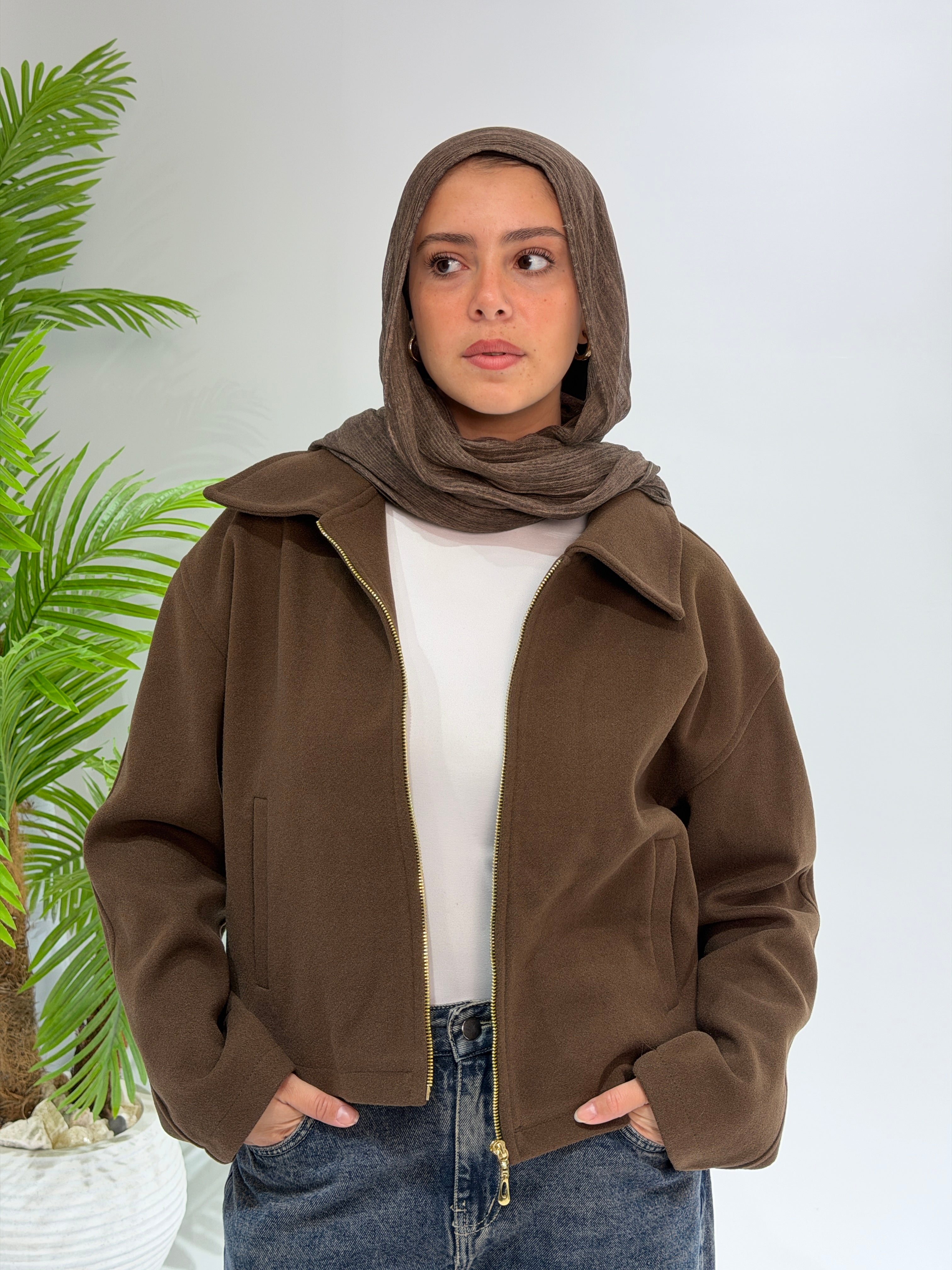 Aura Jacket - Brown