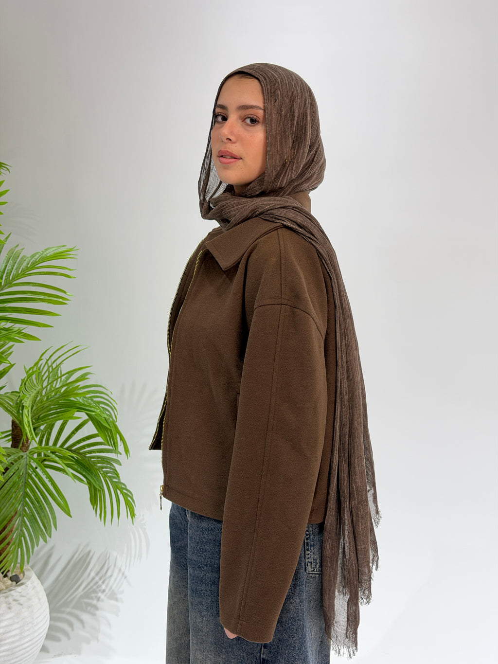 Aura Jacket - Brown