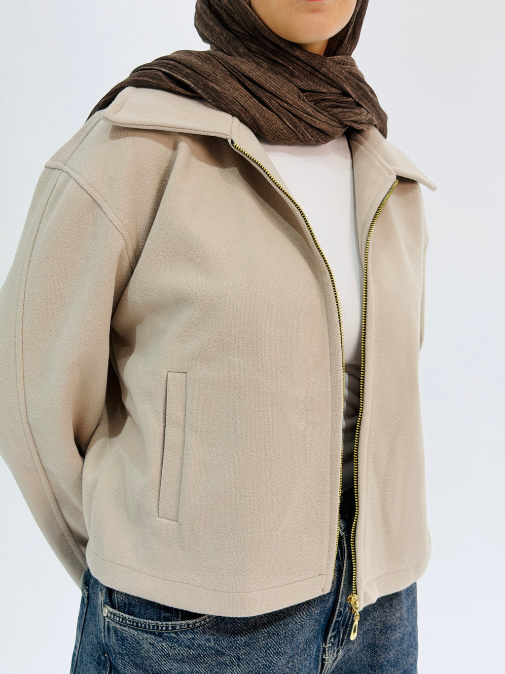 Aura Jacket - Beige