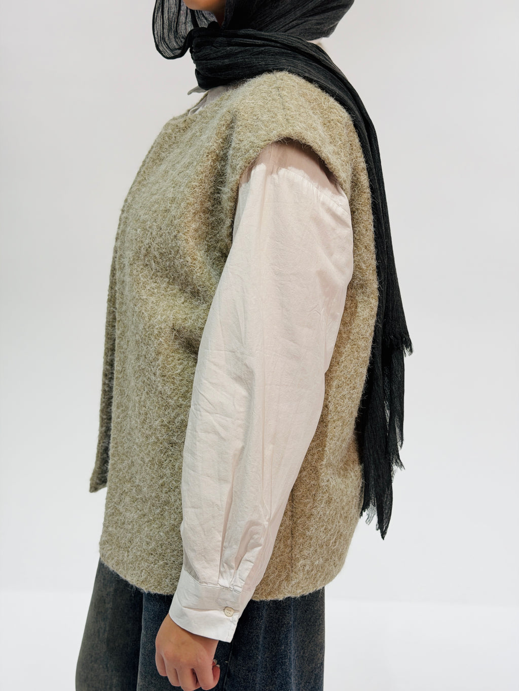 Haze Vest - Beige