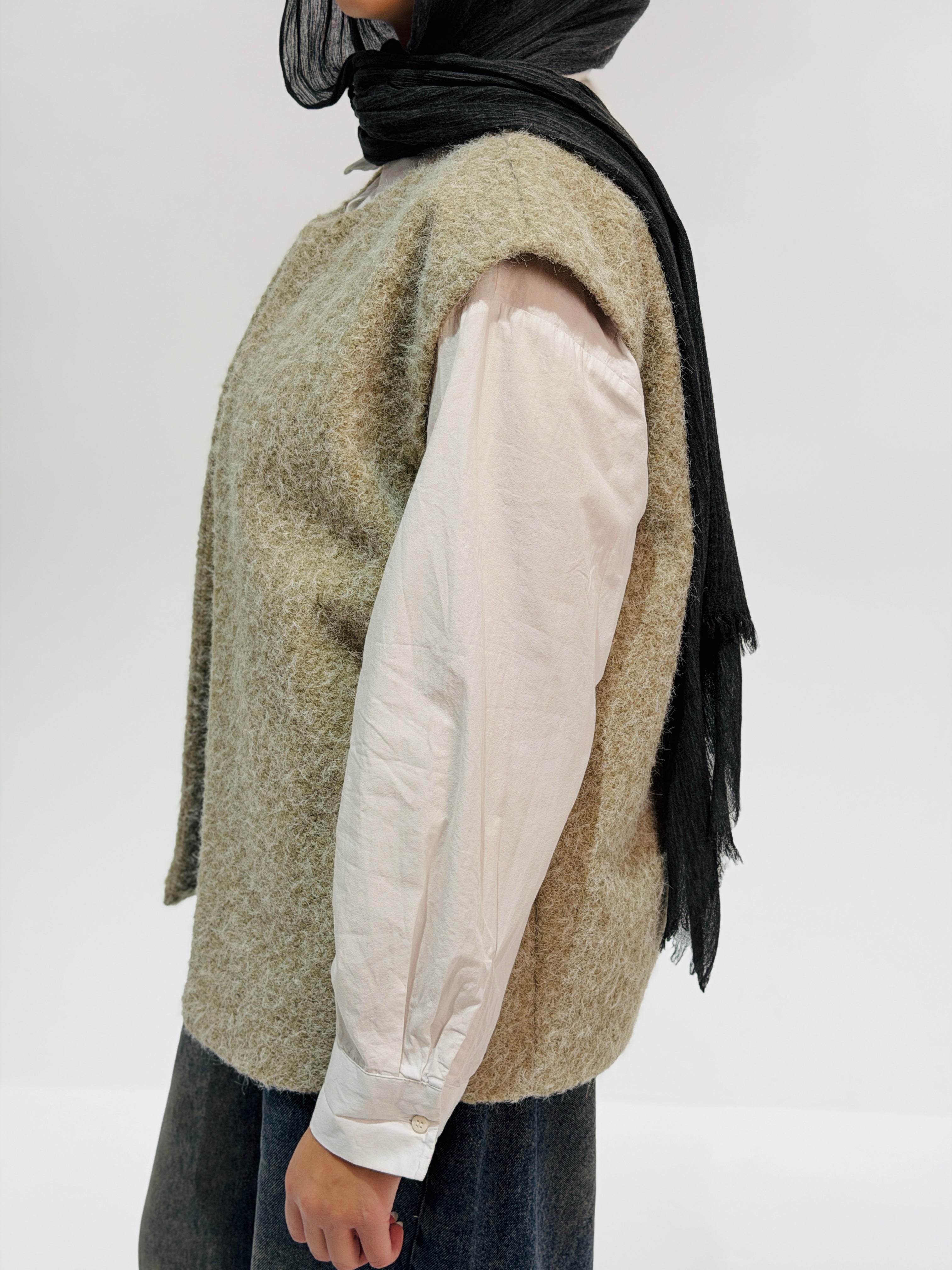 Haze Vest - Beige