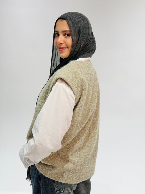 Haze Vest - Beige