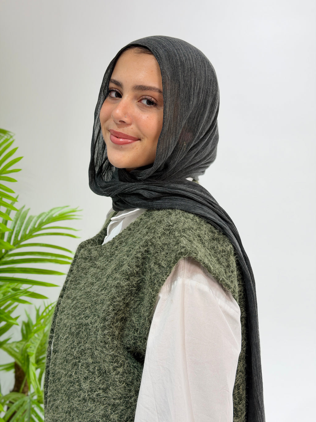 Haze Cable Vest - Olive